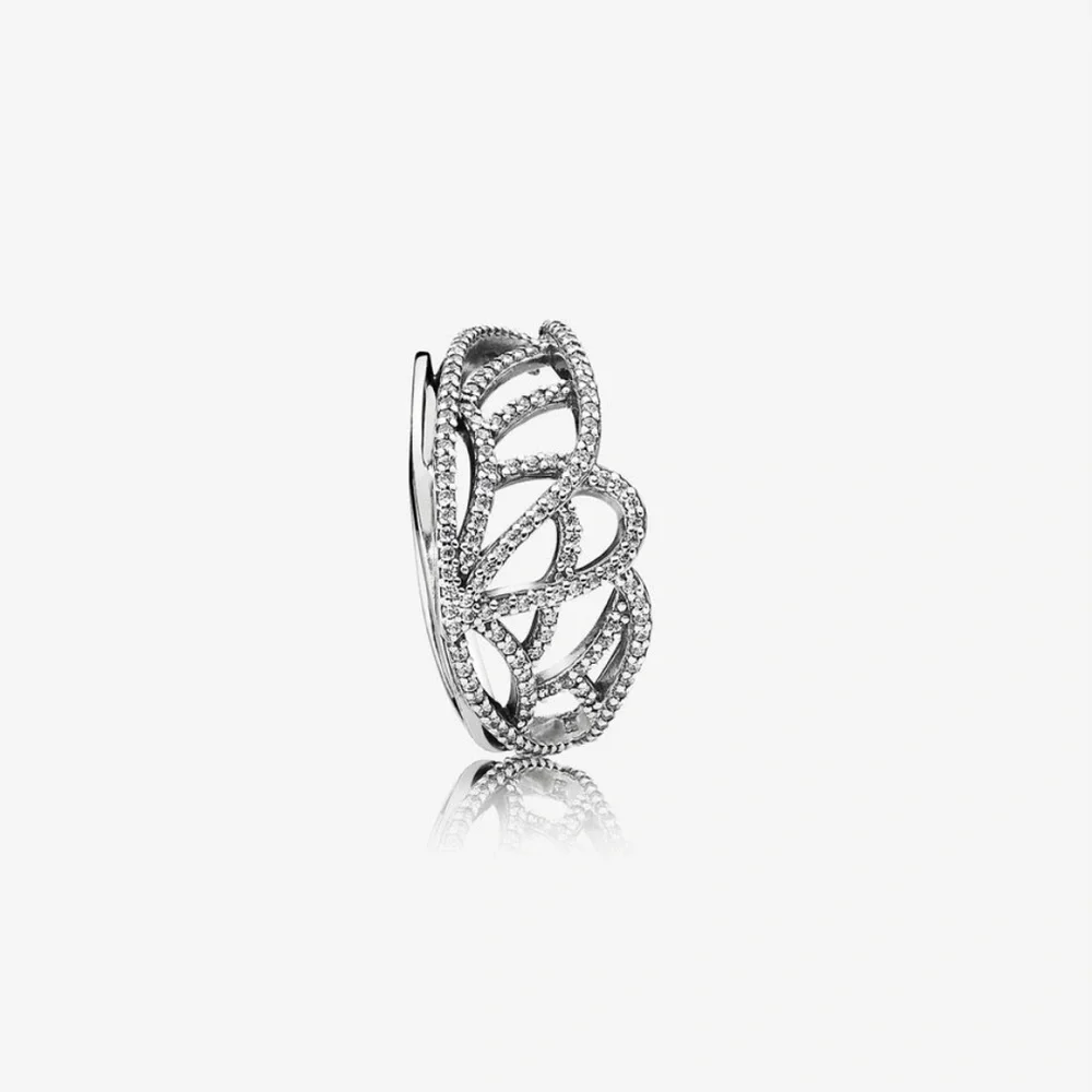 Pandora Filigree crystal ring